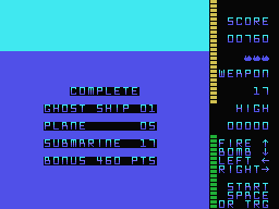 Marine Battle screenshot 6 for MSX